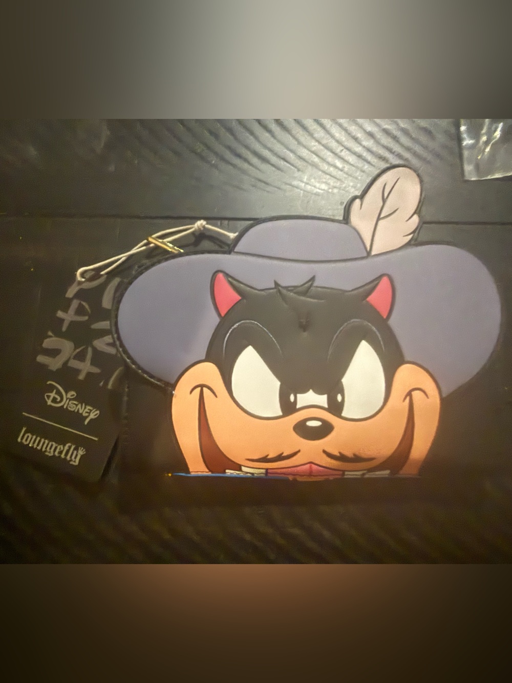 NWT Loungefly Disney The Three Musketeers Pete Villain Cosplay Flap Wallet